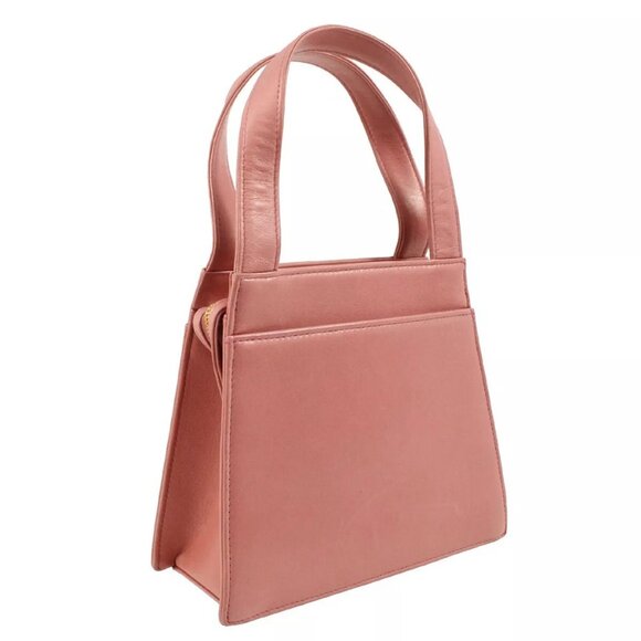 Chanel Pink Lambskin Handbag - Picture 8 of 10